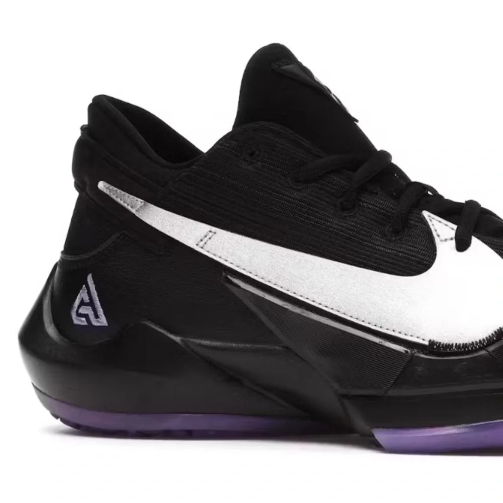 Nike Zoom Freak 2 Basketball Running Shoes Youth Boy Size 4Y Black Girl 5.5 - Picture 3 of 10